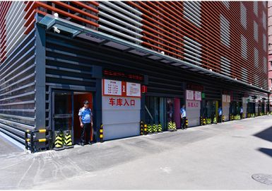 北京大学第三医院垂直升降双栏提升智能车库